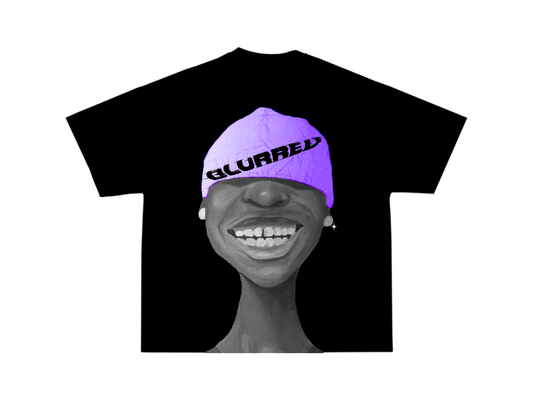 Purple Beanie Tee